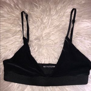 Black PLT Bralette
